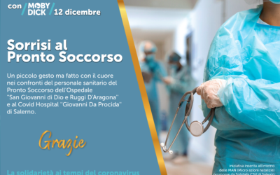 Moby Dick ETS engaged in the project “Sorrisi al Pronto Soccorso”