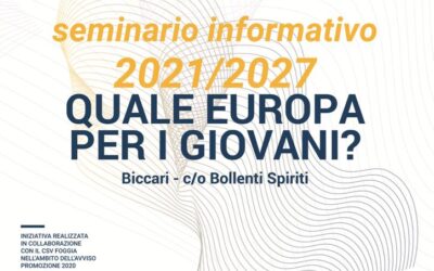 Moby Dick apre a Biccari l’Hub EU Academy con un seminario sull’Europa