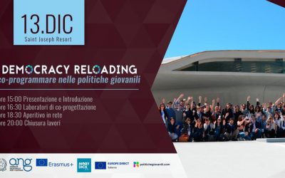 “Democracy Reloading”: dialogo tra istituzioni e terzo settore Moby Dick ETS e ANG gli organizzatori dell’evento a Salerno.