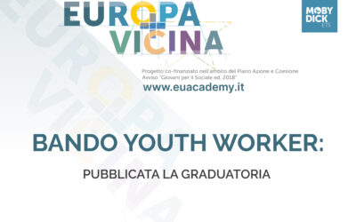 Bando Youth Worker: pubblicata la graduatoria!