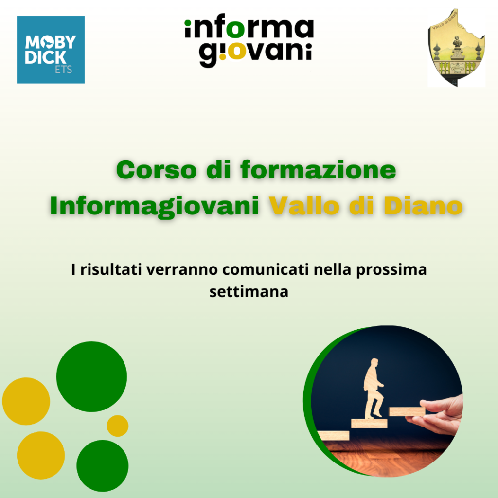 Comunicazioni Corso di formazione Informagiovani Vallo di Diano