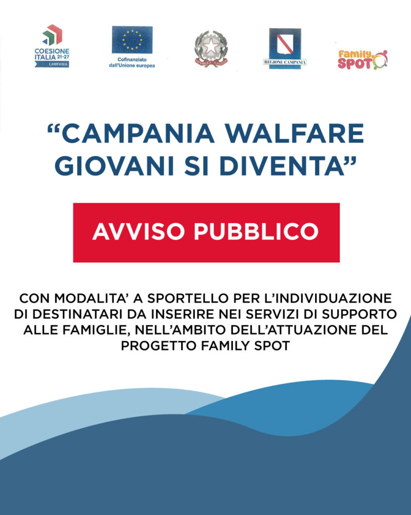 “Campania Welfare – Genitori si diventa”